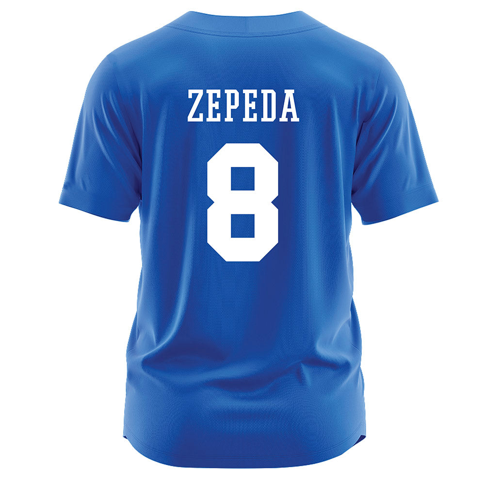 Texas A&M Corpus Christi - NCAA Softball : Jada Zepeda - Royal Jersey-1
