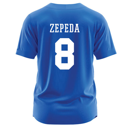 Texas A&M Corpus Christi - NCAA Softball : Jada Zepeda - Royal Jersey-1
