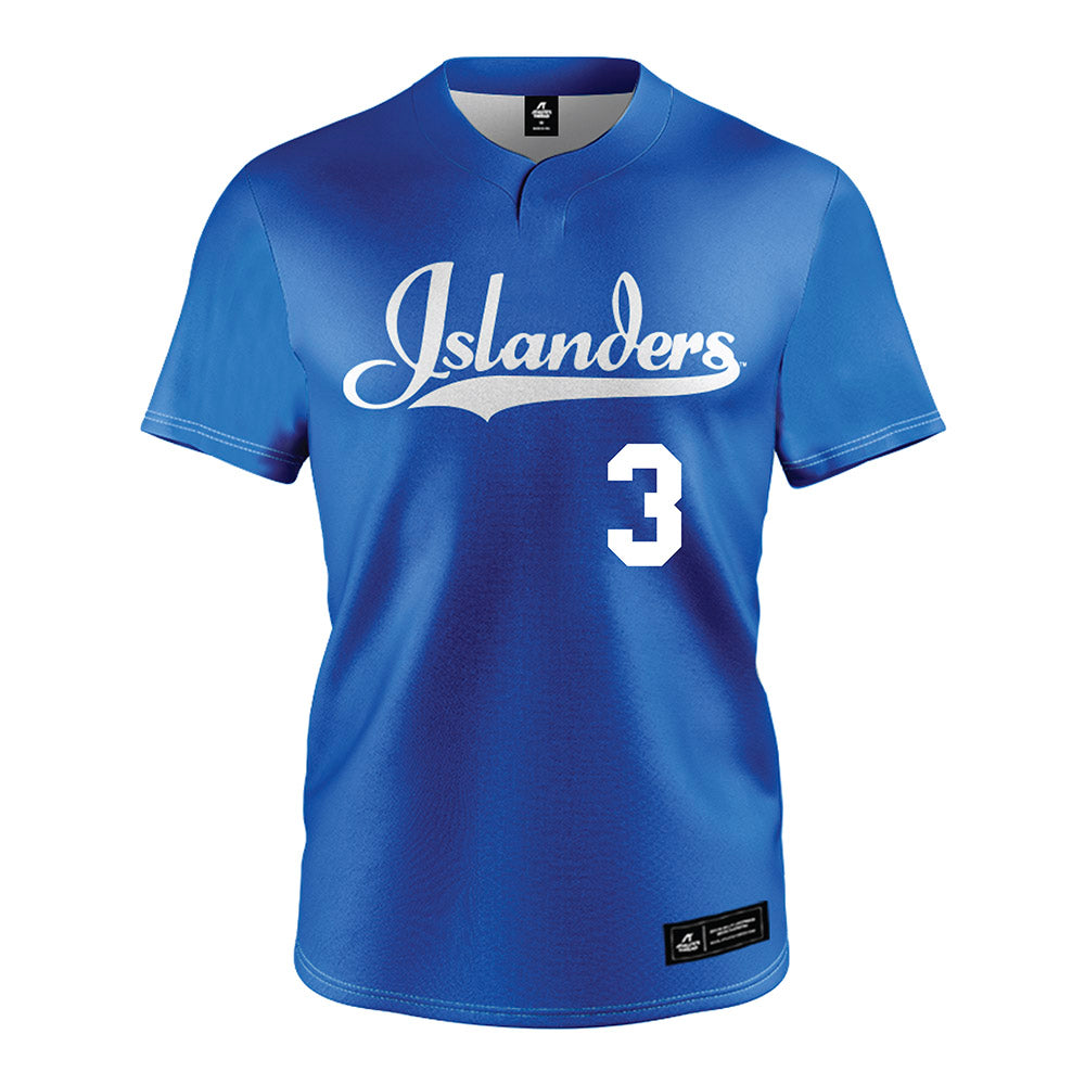 Texas A&M Corpus Christi - NCAA Softball : Taylor Reyes - Royal Jersey-0