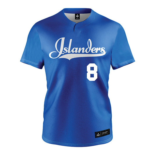 Texas A&M Corpus Christi - NCAA Softball : Jada Zepeda - Royal Jersey-0