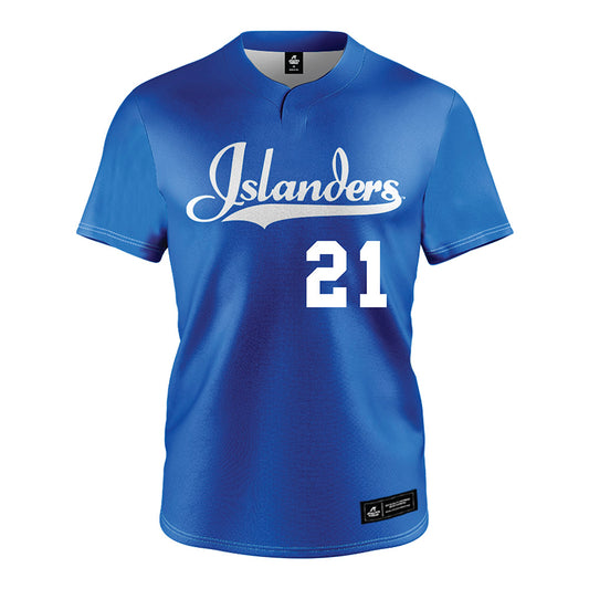 Texas A&M Corpus Christi - NCAA Softball : Katelyn Crossman - Royal Jersey-0