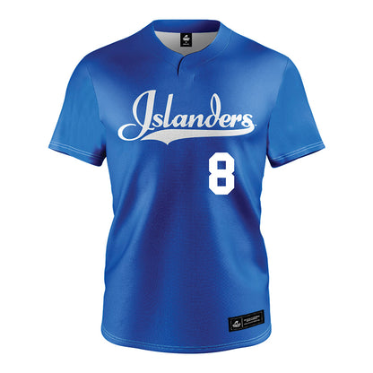 Texas A&M Corpus Christi - NCAA Softball : Jada Zepeda - Royal Jersey-0