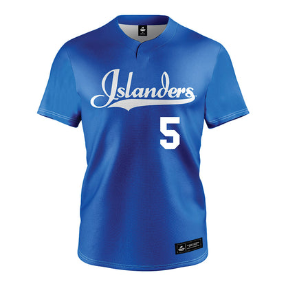 Texas A&M Corpus Christi - NCAA Softball : Kayla Santiago - Royal Jersey-0