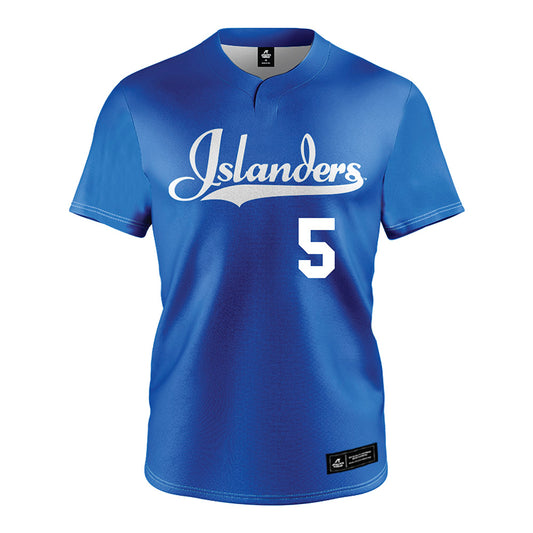 Texas A&M Corpus Christi - NCAA Softball : Kayla Santiago - Royal Jersey-0