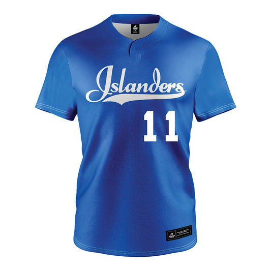 Texas A&M Corpus Christi - NCAA Softball : Malia Williams - Royal Jersey-0