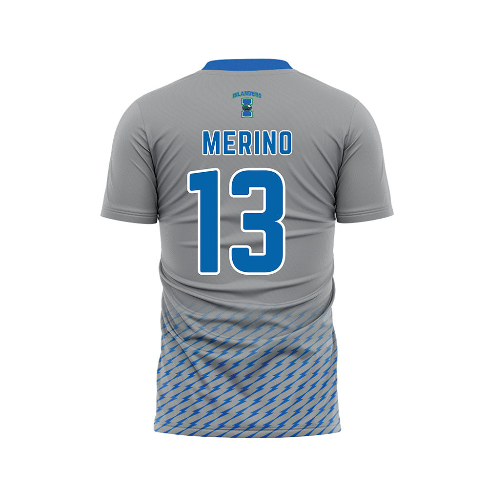 Texas A&M Corpus Christi - NCAA Women's Soccer : dakota Merino - Grey Soccer Jersey-1