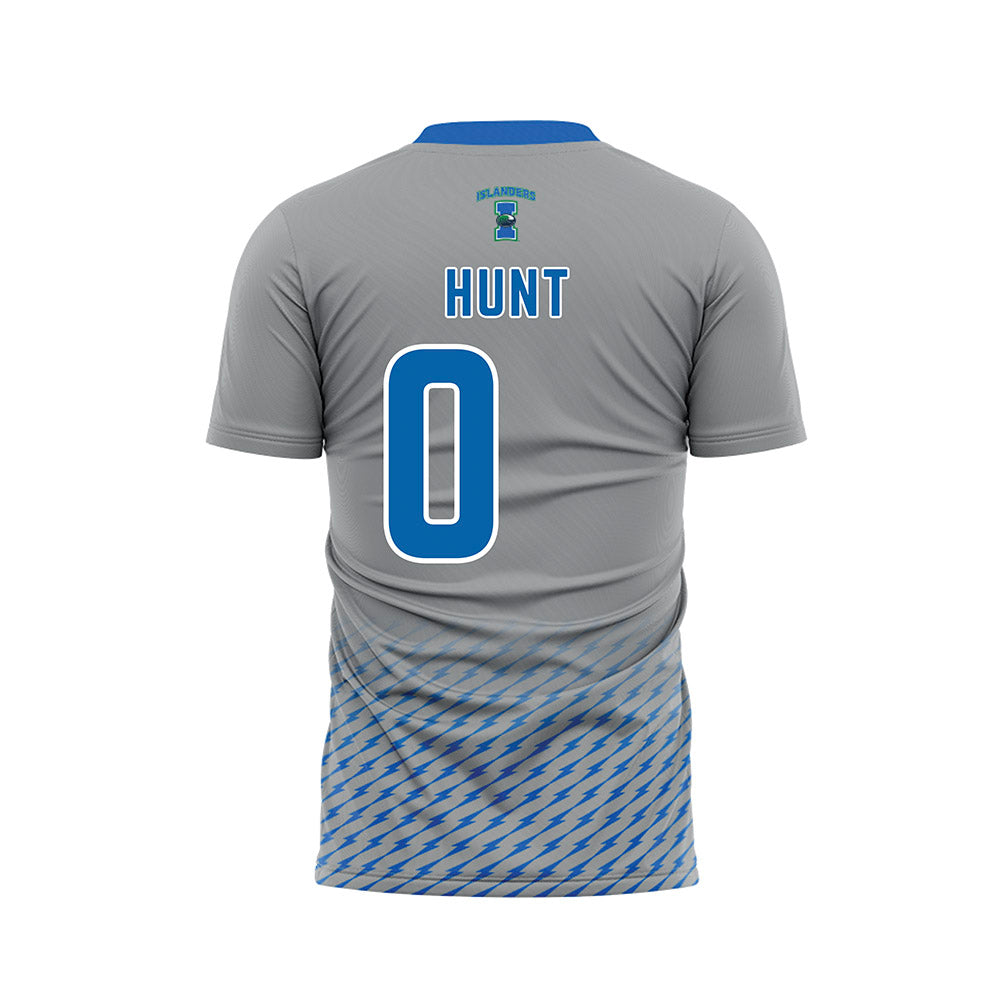 Texas A&M Corpus Christi - NCAA Women's Soccer : Ava Hunt - Grey Soccer Jersey-1