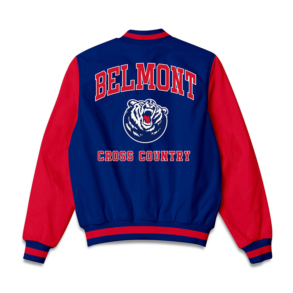 Belmont - NCAA Men's Cross Country : Noah Mathews - Bomber Jacket-1