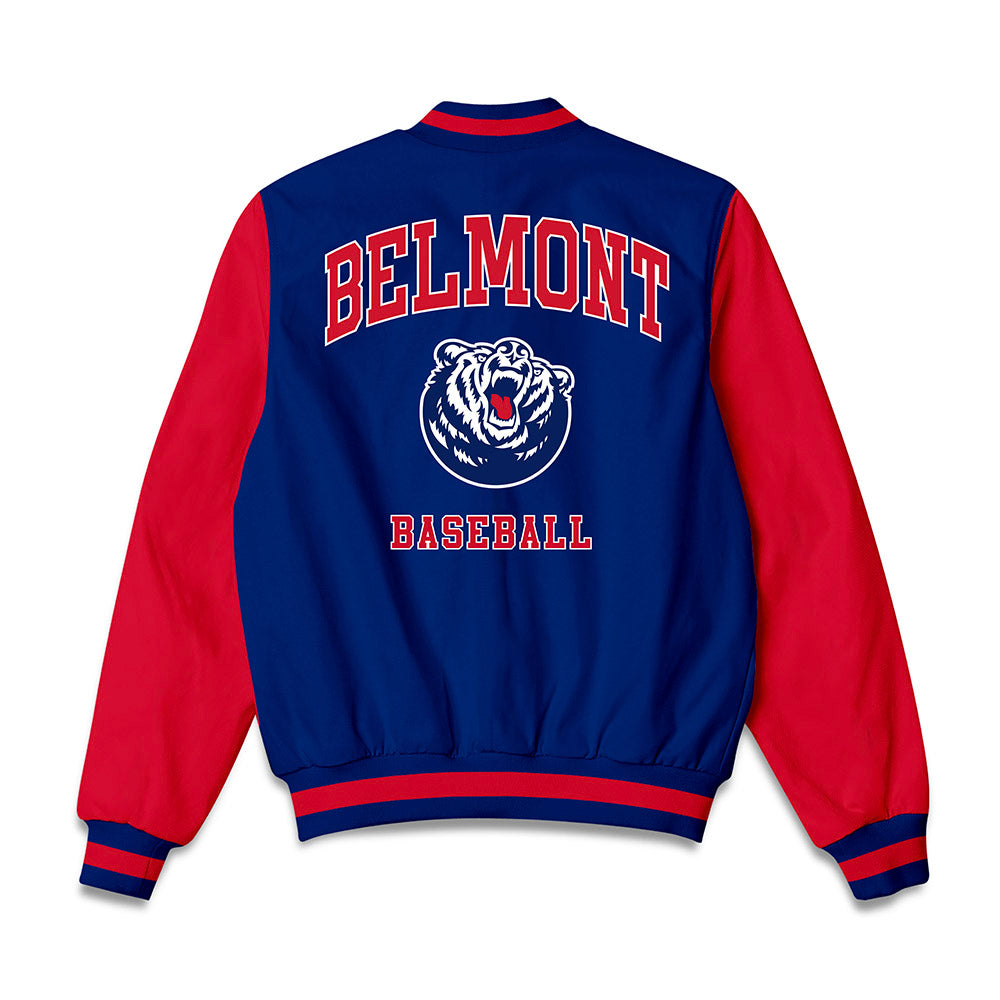 Belmont - NCAA Baseball : Preston Heben - Bomber Jacket-1