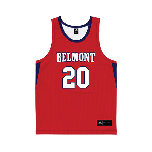Belmont - NCAA Women's Basketball : Tatum Woodson - Red Basketball Jersey-0