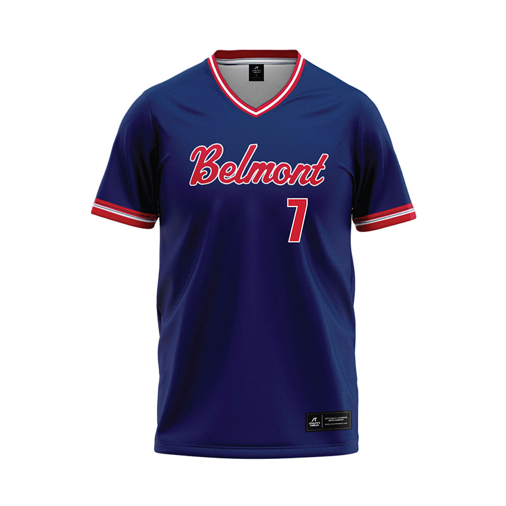  - NCAA Softball : Rylee Spindler - Navy Baseball Jersey-0