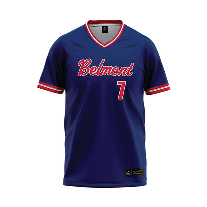  - NCAA Softball : Rylee Spindler - Navy Baseball Jersey-0