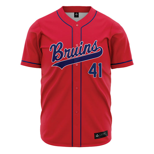 Belmont - NCAA Baseball : Dean Spoto - Red Jersey-0