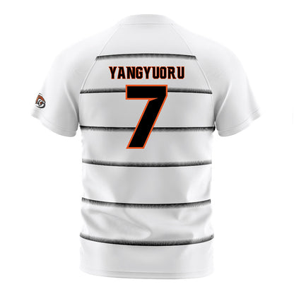Pacific - NCAA Men's Soccer : Josephat Yangyuoru - Soccer Jersey-1