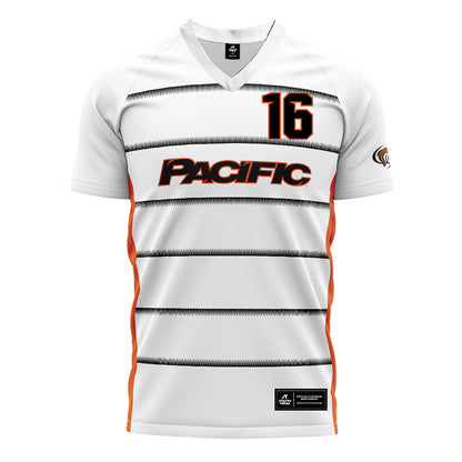 Pacific - NCAA Men's Soccer : Montgomery Carey - Soccer Jersey-0