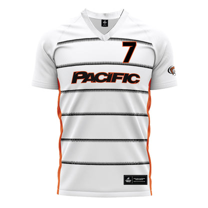 Pacific - NCAA Men's Soccer : Josephat Yangyuoru - Soccer Jersey-0