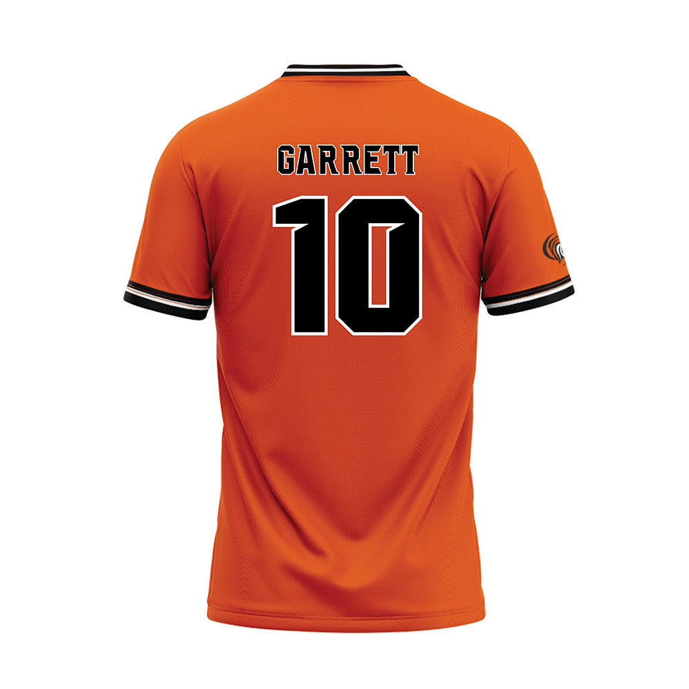 Pacific - NCAA Softball : Kylee Garrett - Orange Baseball Jersey-1