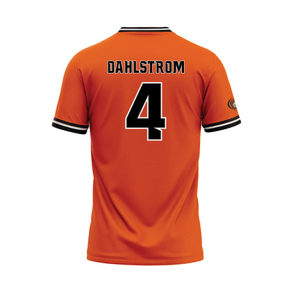 Pacific - NCAA Softball : Kaytee Dahlstrom - Orange Baseball Jersey-1
