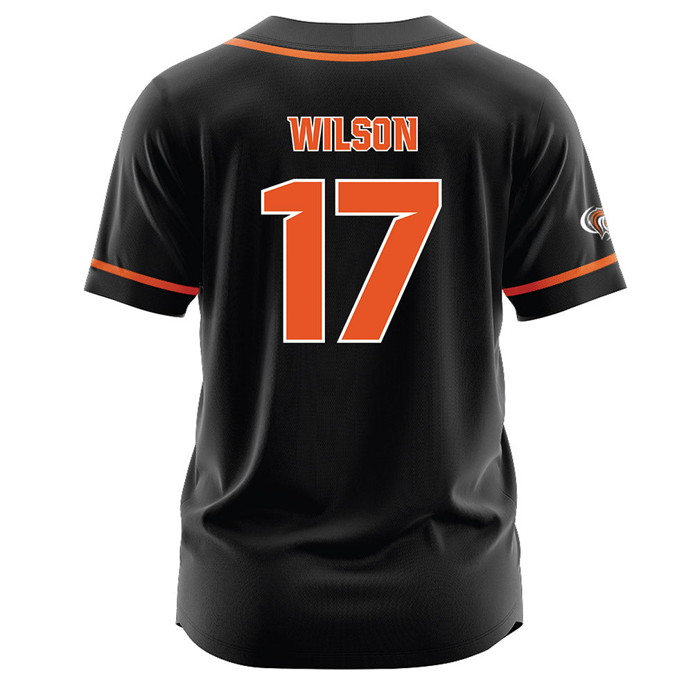Pacific - NCAA Baseball : Brady Wilson - Black Jersey-1