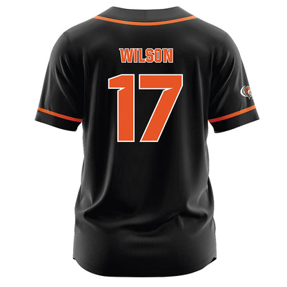 Pacific - NCAA Baseball : Brady Wilson - Black Jersey-1