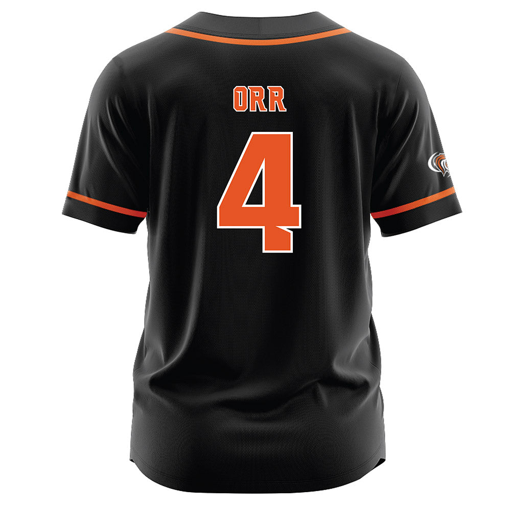 Pacific - NCAA Baseball : Robert Orr - Black Jersey-1