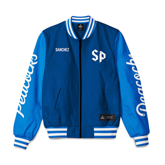 Saint Peter's - NCAA Men's Swimming & Diving : Daniel Sanchez - Bomber Jacket-0