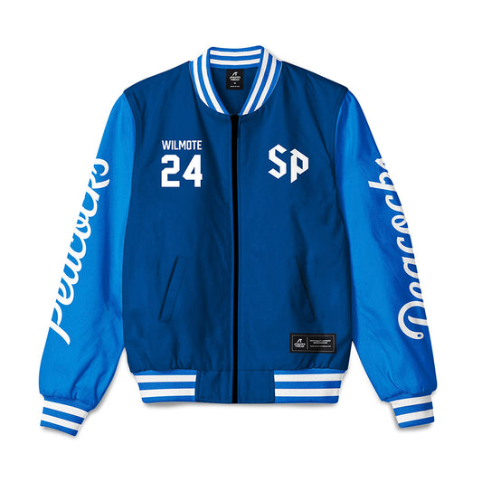 Saint Peter's - NCAA Men's Basketball : Robert Wilmote - Bomber Jacket-0