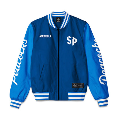Saint Peter's - NCAA Men's Golf : Lorenzo Amendola - Bomber Jacket-0