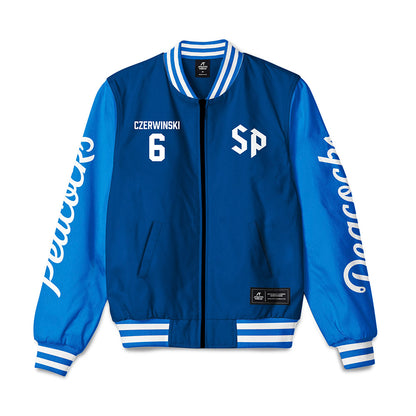 Saint Peter's - NCAA Softball : Lauren Czerwinski - Bomber Jacket-0