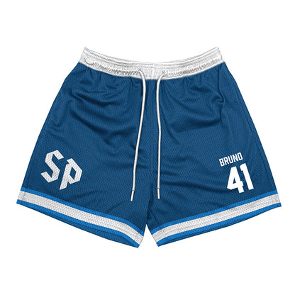 Saint Peter's - NCAA Baseball : Luca Bruno - Shorts-0