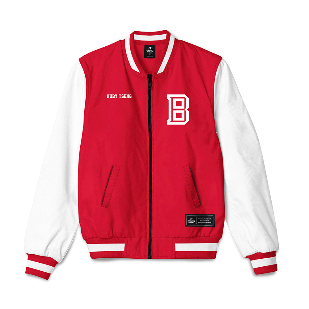 Bradley - NCAA Women's Tennis : Ruby Tseng - Bomber Jacket-0