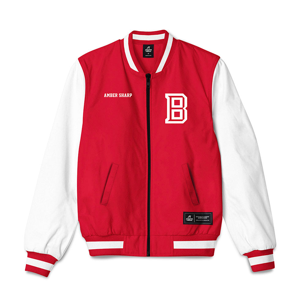 Bradley - NCAA Women's Tennis : Amber Sharp - Bomber Jacket-0