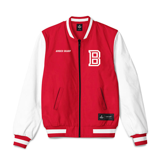 Bradley - NCAA Women's Tennis : Amber Sharp - Bomber Jacket-0