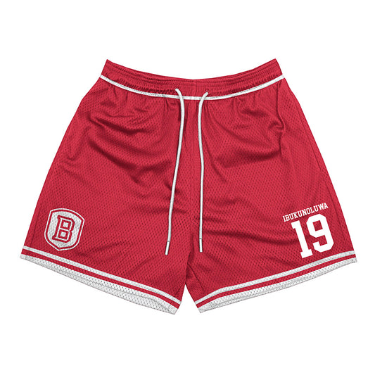 Bradley - NCAA Men's Basketball : Josh Ibukunoluwa - Shorts-0