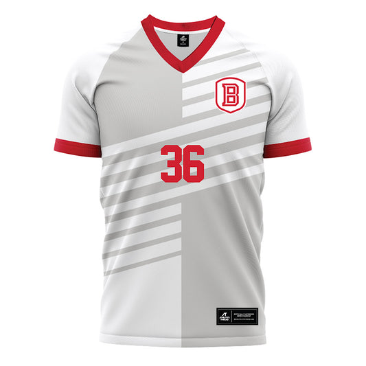 Bradley - NCAA Men's Soccer : Franc Nmengah - Soccer Jersey-0
