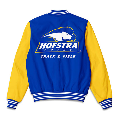 Hofstra - NCAA Men's Track & Field : Zachary Daudelin - Bomber Jacket-1