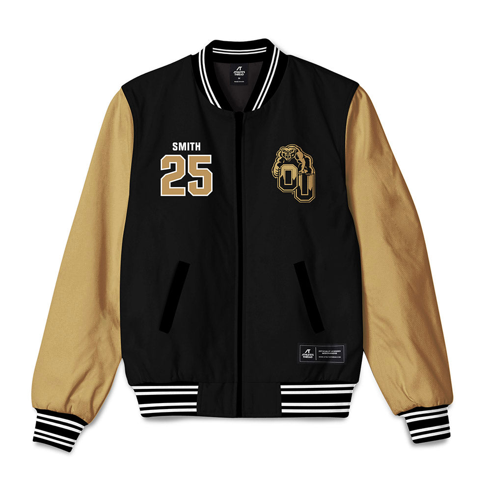 Oakland - NCAA Women's Basketball : Angelina Smith - Bomber Jacket-0