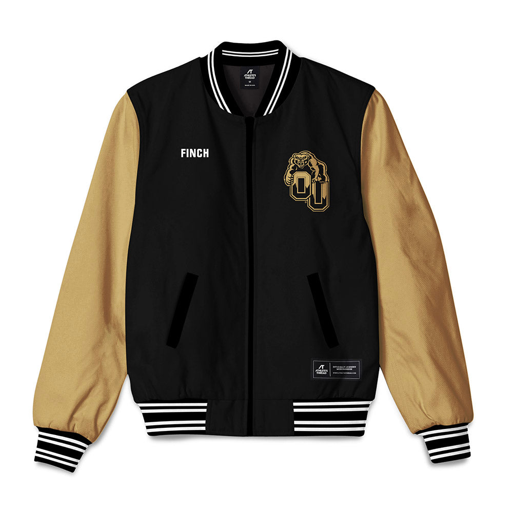 Oakland - NCAA Women's Track & Field : Ke'vina Finch - Bomber Jacket-0