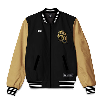 Oakland - NCAA Women's Track & Field : Ke'vina Finch - Bomber Jacket-0
