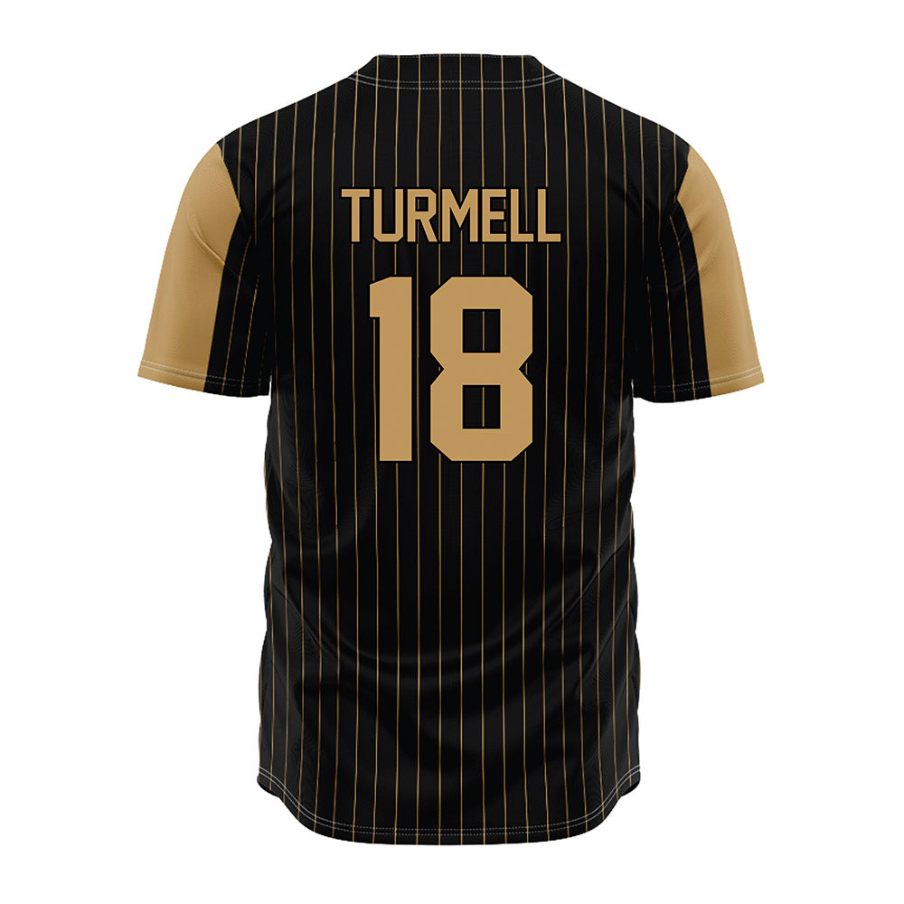 Oakland - NCAA Softball : Kayla Turmell - Black Jersey-1