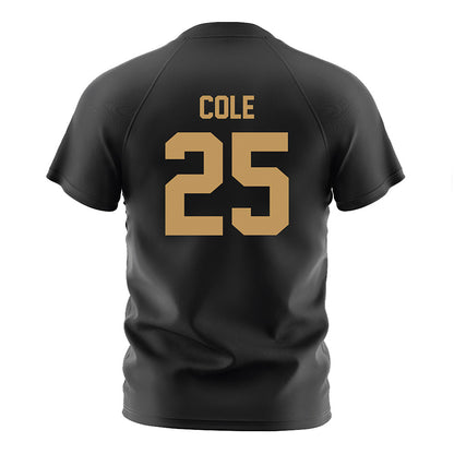 Oakland - NCAA Women's Soccer : Brae Cole - Black Soccer Jersey-1