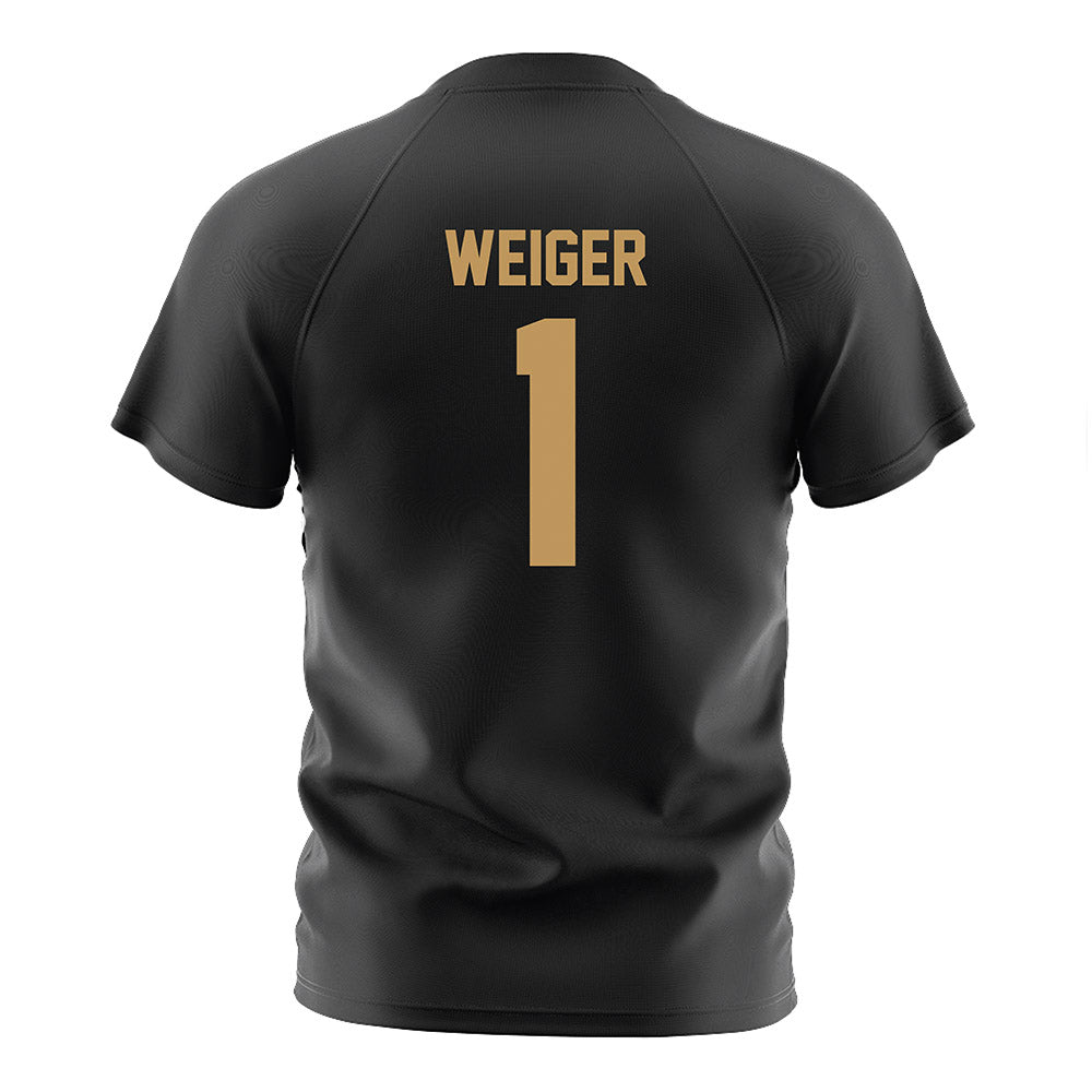 Oakland - NCAA Women's Soccer : Maryn Weiger - Black Soccer Jersey-1