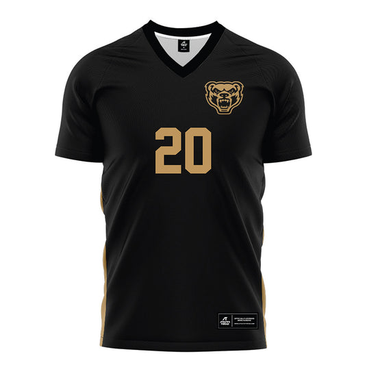 Oakland - NCAA Women's Soccer : Bella Haynes - Black Soccer Jersey-0
