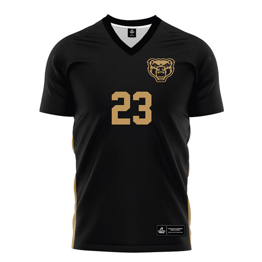 Oakland - NCAA Women's Soccer : Lily Stevens - Black Soccer Jersey-0