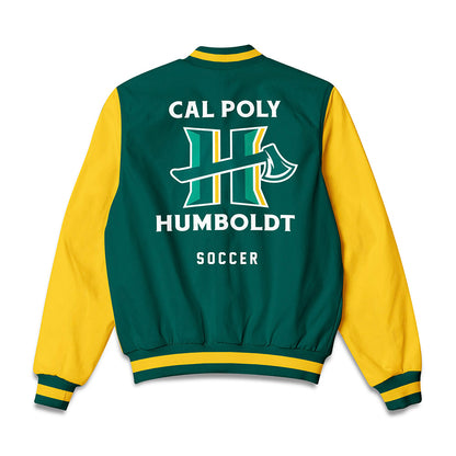 Cal Poly Humboldt - NCAA Men's Soccer : Seth Uson - Bomber Jacket-1