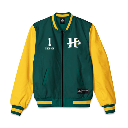 Cal Poly Humboldt - NCAA Men's Basketball : Raydon Thorson - Bomber Jacket-0