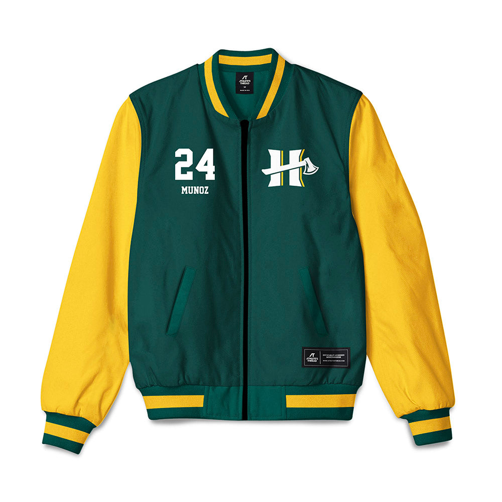 Cal Poly Humboldt - NCAA Women's Soccer : Heidie Munoz - Bomber Jacket-0