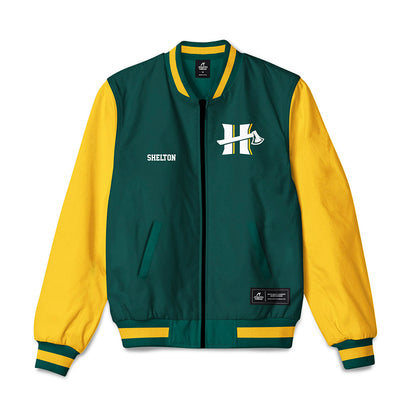 Cal Poly Humboldt - NCAA Men's Track & Field : Aidan Shelton - Bomber Jacket-0