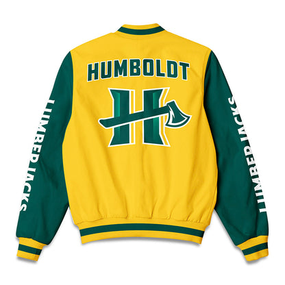 Cal Poly Humboldt - NCAA Women's Volleyball : Laney Buchanan - Bomber Jacket-1