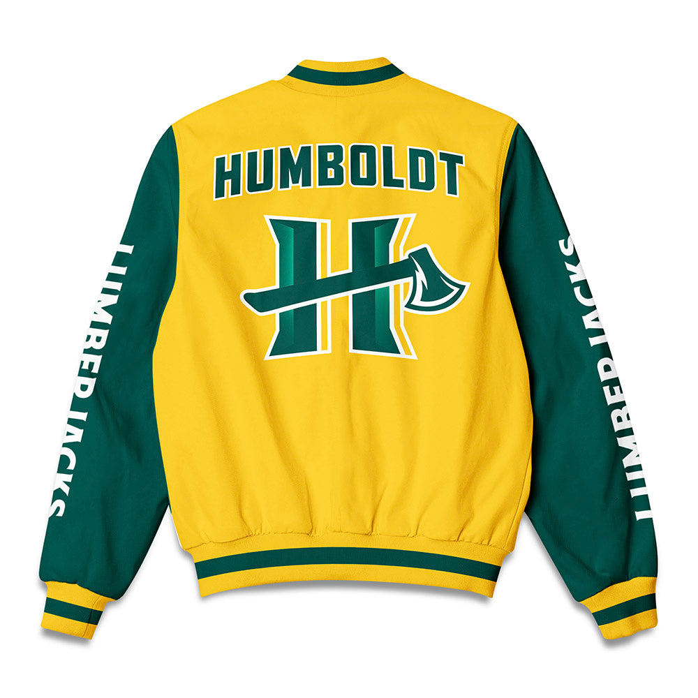 Cal Poly Humboldt - NCAA Softball : Marissa Brody - Bomber Jacket-1